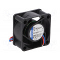 412; Fan: DC; axial; 40x40x20mm; 10m3/h; 18dBA; slide bearing; 6000rpm; EBM-PAPST