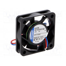 412FH; Fan: DC; axial; 40x40x10mm; 9m3/h; 26dBA; slide bearing; 6000rpm; EBM-PAPST