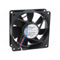 412JHH; Fan: DC; axial; 40x40x25mm; 24m3/h; 46dBA; ball bearing; 13000rpm; EBM-PAPST