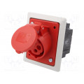 414-6PKR; Connector: AC supply 3-phase; socket; female; 16A; 400VAC; PIN: 4; PCE
