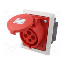 424-6PKR; Connector: AC supply 3-phase; socket; female; 32A; 400VAC; PIN: 4; PCE