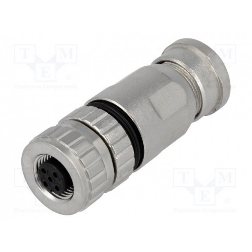 SAL-12S-RKC5-S/075; Plug; M12; PIN: 5; female; A code-DeviceNet / CANopen; for cable; CONEC