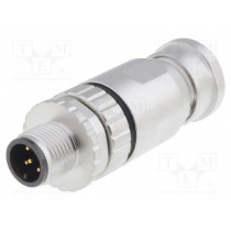 SAL-12S-RSC5-S/075; Plug; M12; PIN: 5; male; A code-DeviceNet / CANopen; for cable; CONEC