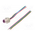 SAL-12B-FS4.3-0,5; Socket; M12; PIN: 4; male; A code-DeviceNet / CANopen; soldering; CONEC
