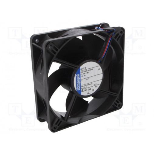 4412H; Fan: DC; axial; 119x119x38mm; 240m3/h; 50dBA; ball bearing; 4300rpm; EBM-PAPST