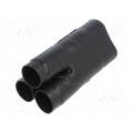 462A034-25-0; Cable breakout; glueless; black; elastomer; -75÷150°C; TE Connectivity