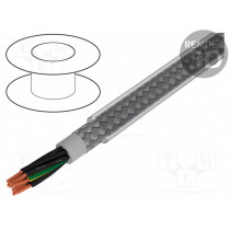 470091CY CL321; Wire; Pro-Met; 9G1mm2; tinned copper braid; PVC; transparent; 50m; ALPHA WIRE