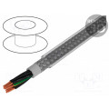 470095CY CL321; Wire; Pro-Met; 9G0,5mm2; tinned copper braid; PVC; transparent; ALPHA WIRE