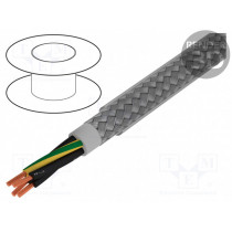470415CY CL321; Wire; Pro-Met; 4G1,5mm2; tinned copper braid; PVC; transparent; ALPHA WIRE