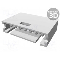 5-102202-4; Connector: wire-board; AMPMODU MOD II; socket; male; PIN: 7; 2.54mm; TE Connectivity