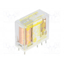 50.12.9.024.5000; Relay: electromagnetic; DPDT; Ucoil: 24VDC; 8A/250VAC; 8A/30VDC; FINDER