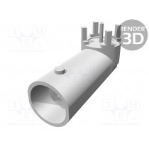 5413631-1; Socket; BNC; female; angled 90°; THT; polymethylpentene (PMP); 50Ω; TE Connectivity