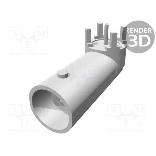 5413631-1; Socket; BNC; female; angled 90°; THT; polymethylpentene (PMP); 50Ω; TE Connectivity