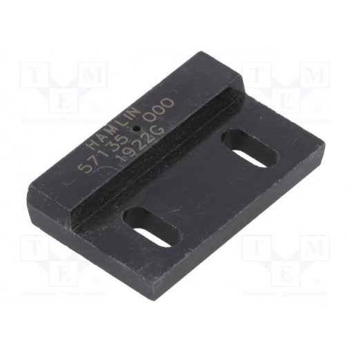 57135-000; Magnet: permanent; 28.57x19.05x6.35mm; AlNiCo-5; LITTELFUSE