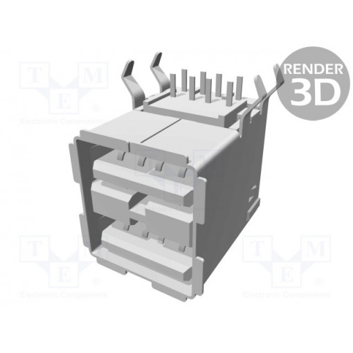 5787745-2; Socket; USB A; THT; angled 90°; double; gold-plated; TE Connectivity