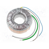 58-0125-012-S; Transformer: toroidal; 125VA; 230VAC; 12V; 10.417A; 1.2kg; Ø: 94mm; TALEMA