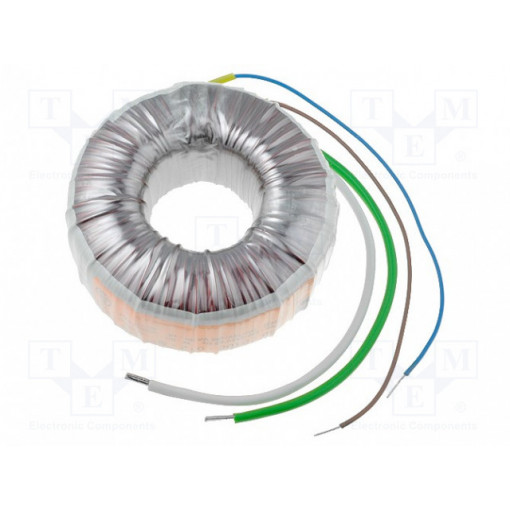 58-0125-012-S; Transformer: toroidal; 125VA; 230VAC; 12V; 10.417A; 1.2kg; Ø: 94mm; TALEMA