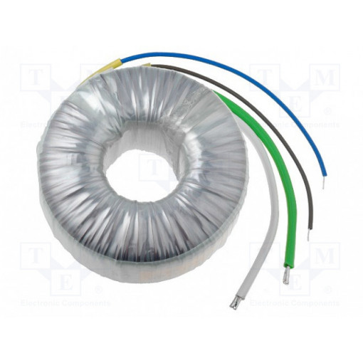 58-0630-048-S; Transformer: toroidal; 630VA; 230VAC; 48V; 13.125A; 4.9kg; Ø: 164mm; TALEMA