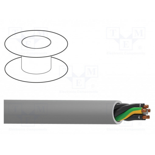 5GE-B100; Wire; MACHFLEX 350YY; 5G2,5mm2; unshielded; 300/500V; PVC; 100m; Cu; BELDEN