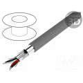 6032C SL005; Wire; Alpha Essential C&C; 2x2x20AWG; PVC; dark grey; 300V; 30,5m; ALPHA WIRE