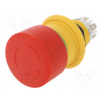 61-6441.4097; Switch: emergency stop; Stabl.pos: 2; NC + NO x2; 16mm; red; none; EAO 61-6441.4097; Switch: emergency stop; Stabl.pos: 2; NC + NO x2; 16mm; red; none; EAO