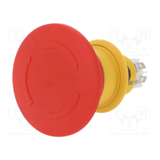61-6461.4097; Switch: emergency stop; Stabl.pos: 2; NC + NO x2; 16mm; red; none; EAO 61-6461.4097; Switch: emergency stop; Stabl.pos: 2; NC + NO x2; 16mm; red; none; EAO