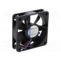 612F; Fan: DC; axial; 60x60x15mm; 29m3/h; 27dBA; slide bearing; 3900rpm; EBM-PAPST