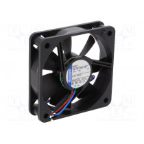 612F; Fan: DC; axial; 60x60x15mm; 29m3/h; 27dBA; slide bearing; 3900rpm; EBM-PAPST