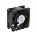 612NGN; Fan: DC; axial; 60x60x25mm; 42m3/h; 41dBA; slide bearing; Len: 0.31m; EBM-PAPST