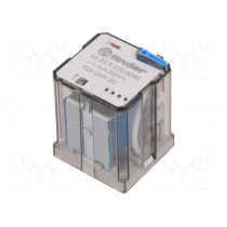 62.33.9.220.0040; Relay: electromagnetic; 3PDT; 220VDC; 16A/250VAC; 16A/30VDC; FINDER