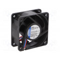 624HH; Fan: DC; axial; 60x60x25mm; 56m3/h; 43dBA; ball bearing; 8200rpm; EBM-PAPST 624HH; Fan: DC; axial; 60x60x25mm; 56m3/h; 43dBA; ball bearing; 8200rpm; EBM-PAPST