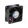 624M; Fan: DC; axial; 60x60x25mm; 30m3/h; 29dBA; ball bearing; 4550rpm; EBM-PAPST 624M; Fan: DC; axial; 60x60x25mm; 30m3/h; 29dBA; ball bearing; 4550rpm; EBM-PAPST