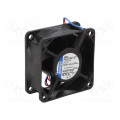 634NU-004; Fan: DC; axial; 60x60x25mm; 40m3/h; 34dBA; ball bearing; 5900rpm; EBM-PAPST 634NU-004; Fan: DC; axial; 60x60x25mm; 40m3/h; 34dBA; ball bearing; 5900rpm; EBM-PAPST