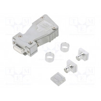 66630096016; D-Sub; PIN: 9; straight; screw terminal; for cable; Type: CAN-Bus; HARTING