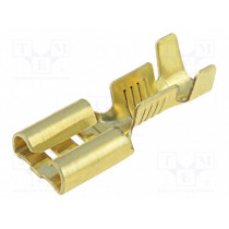 670.08.00.9; Terminal: flat; 6.3mm; 0.8mm; female; 1÷2.5mm2; crimped; for cable; IMP 670.08.00.9; Terminal: flat; 6.3mm; 0.8mm; female; 1÷2.5mm2; crimped; for cable; IMP