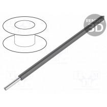 6717S SL005; Wire; EcoWire; solid; Cu; 14AWG; dark grey; MPPE; 600V; 30,5m; ALPHA WIRE