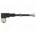 7000-12361-6350300; Connection lead; M12; PIN: 5; angled; 3m; plug; 125VAC; 4A; -20÷85°C; MURR ELEKTRONIK