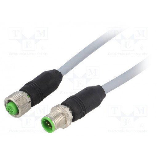 7000-40521-3490100; Connection lead; M12; PIN: 5; straight; 1m; plug; MURR ELEKTRONIK