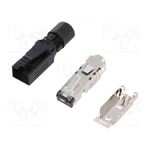 7000-74001-0000000; Plug; RJ45; PIN: 4; Cat: 5; shielded; Layout: 8p4c; Øcable: 4.5÷9mm; MURR ELEKTRONIK