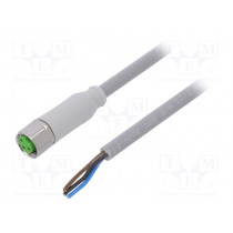 7014-08041-2100500; Connection lead; M8; PIN: 3; straight; 5m; plug; 60VAC; -25÷80°C; MURR ELEKTRONIK