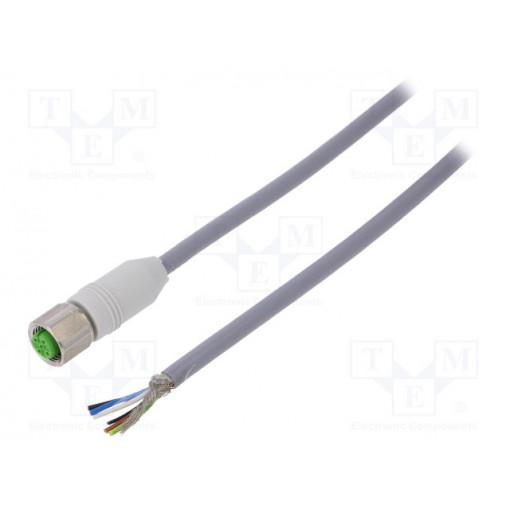 7014-13221-3480500; Connection lead; M12; PIN: 5; straight; 5m; plug; 60VAC; -25÷80°C; MURR ELEKTRONIK