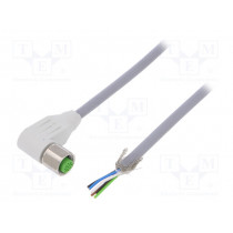7014-13281-3480500; Connection lead; M12; PIN: 5; angled; 5m; plug; 60VAC; -25÷80°C; MURR ELEKTRONIK