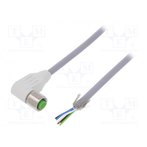 7014-13281-3480500; Connection lead; M12; PIN: 5; angled; 5m; plug; 60VAC; -25÷80°C; MURR ELEKTRONIK