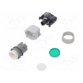 704.032.5; Switch: push-button; Stabl.pos: 1; 22mm; green; IP65; Pos: 2; Ø22.3mm; EAO