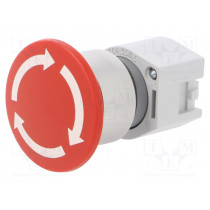 704.075.2; Switch: emergency stop; Stabl.pos: 2; 22mm; red; Illumin: none; IP65; EAO