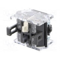 704.910.5; Contact block; 22mm; 04; -40÷55°C; front fixing; Contacts: NC + NO; EAO