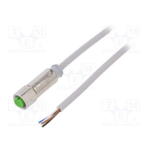 7044-12221-2140300; Connection lead; M12; PIN: 4; straight; 3m; plug; 32VAC; -40÷85°C; MURR ELEKTRONIK