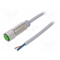 7044-12221-2140500; Connection lead; M12; PIN: 4; straight; 5m; plug; 32VAC; -40÷85°C; MURR ELEKTRONIK