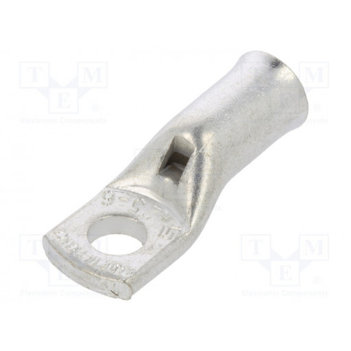 XCT 25-6; Ring terminal; M6; 25mm2; crimped; for cable; non-insulated; 3AWG; TE Connectivity