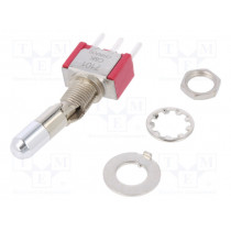 7101K2CQE; Switch: toggle; Pos: 2; SPDT; ON-ON; 5A/120VAC; 5A/28VDC; -30÷85°C; C&K 7101K2CQE; Switch: toggle; Pos: 2; SPDT; ON-ON; 5A/120VAC; 5A/28VDC; -30÷85°C; C&K